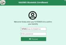 Resolve NASIMS Login - NPower Biometric Fingerprint