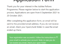 Activate NJFP Recruitment Account Nigeria Jubilee Fellows Programme Account