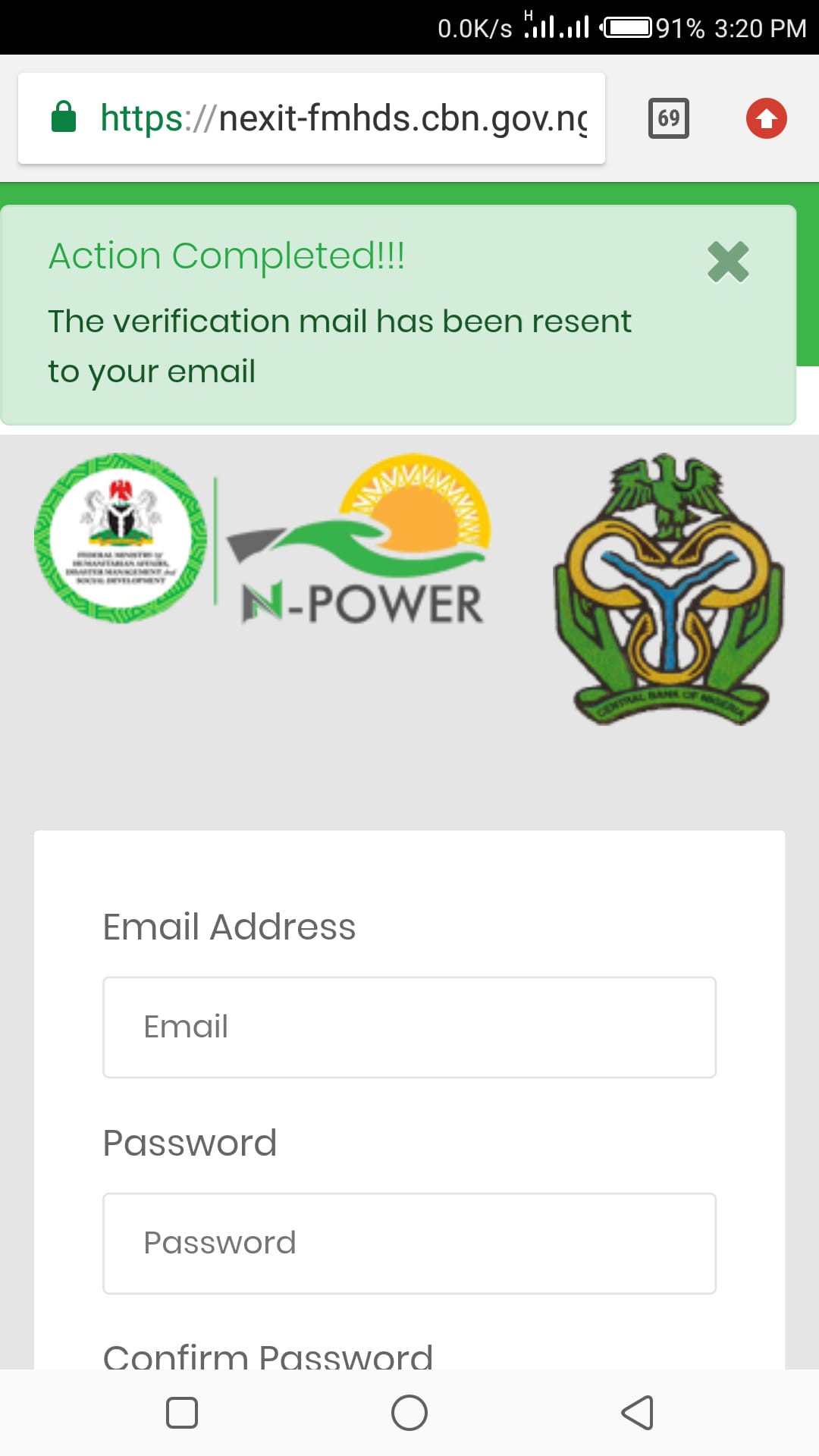 n power nexit portal registration for exited batch a and b cbn empowerment options N-Power NEXIT Portal Registration