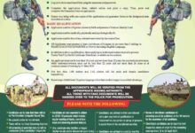 Nigerian Army 83RRI Recruitment 2022/2023 Form