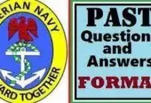 Navy DSSC Past Questions