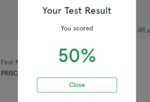 NPower NASIMS Test Score 2021