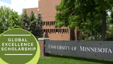 university of minnesota global excellence scholarships in usa 2021 2022